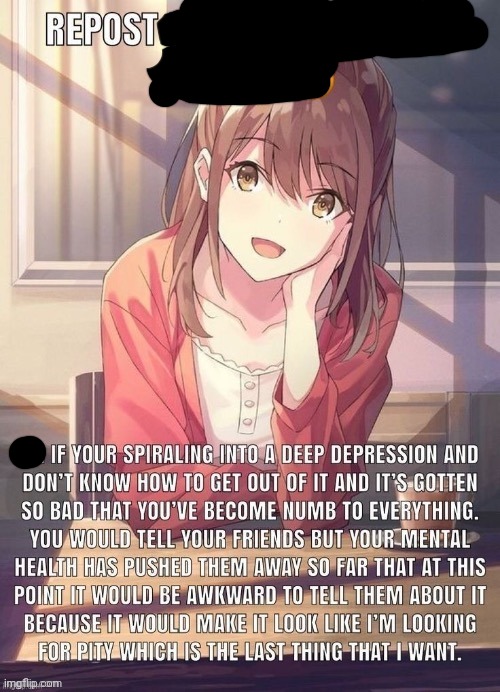 Repost if you love anime girls | image tagged in repost if you love anime girls | made w/ Imgflip meme maker