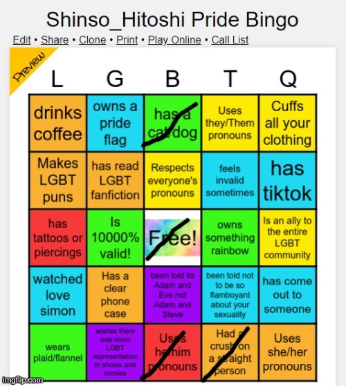 Shinso_Hitoshi pride bingo | image tagged in shinso_hitoshi pride bingo | made w/ Imgflip meme maker