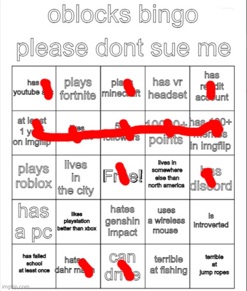 Bingo | image tagged in bingo | made w/ Imgflip meme maker