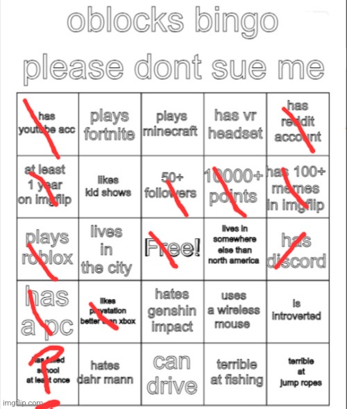 Bingo | image tagged in bingo | made w/ Imgflip meme maker