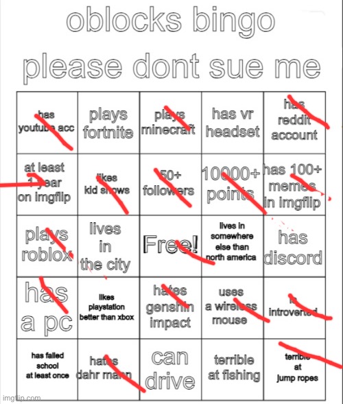 Bingo | image tagged in bingo | made w/ Imgflip meme maker