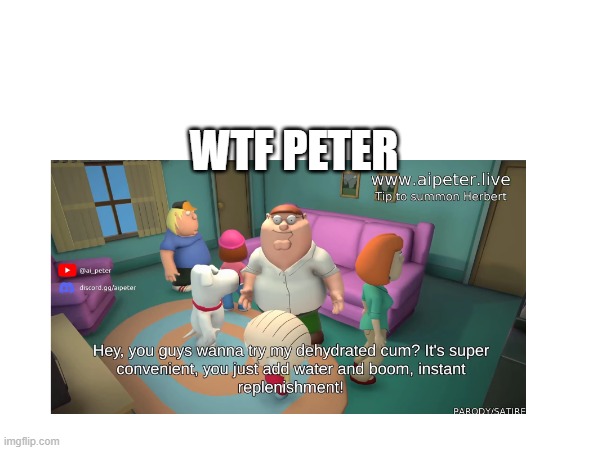 wtf peter | WTF PETER | image tagged in memes | made w/ Imgflip meme maker