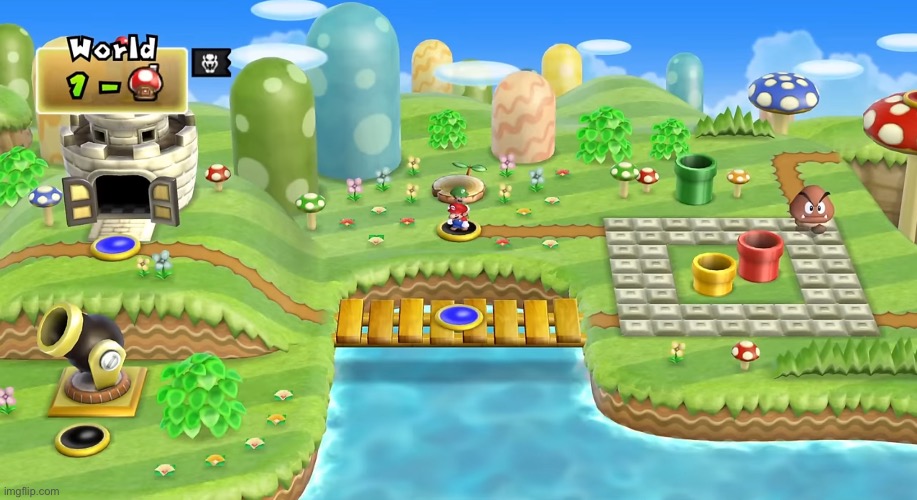 Just a regular Mario Wii any% | made w/ Imgflip meme maker