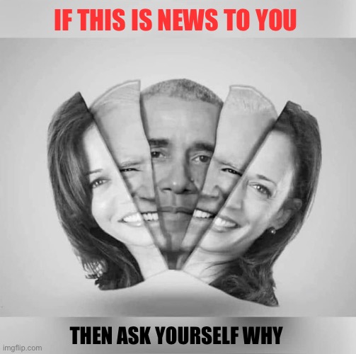 For those at the back of the room | IF THIS IS NEWS TO YOU; THEN ASK YOURSELF WHY | image tagged in obama in the middle | made w/ Imgflip meme maker