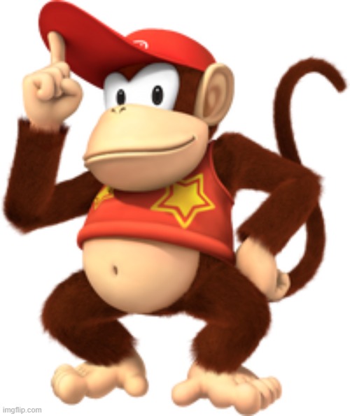 Diddy kong | image tagged in diddy kong | made w/ Imgflip meme maker