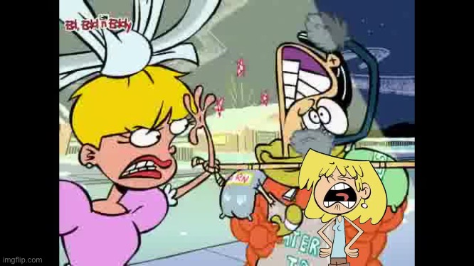 Lori ticked at Nazz | image tagged in the loud house,ed edd n eddy,nickelodeon,cartoon network,lori loud,angry girl | made w/ Imgflip meme maker