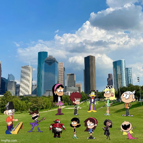 Houston Music Festival 2024 | image tagged in the loud house,ed edd n eddy,nickelodeon,cartoon network,houston,lincoln loud | made w/ Imgflip meme maker