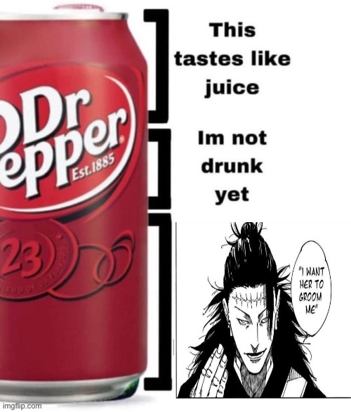 never had dr pepper but it probably tastes mid | image tagged in breed me | made w/ Imgflip meme maker