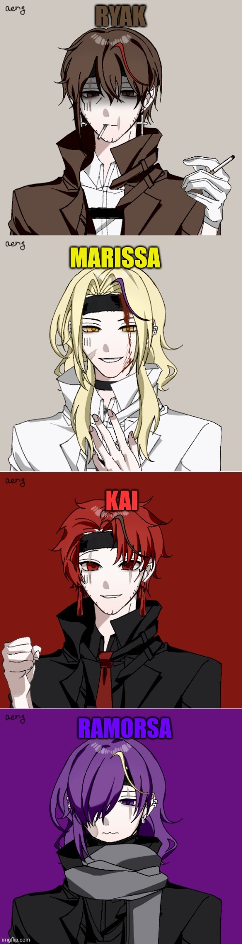 Rp with one of the four or all of them (paaaaiiiinnn) | made w/ Imgflip meme maker