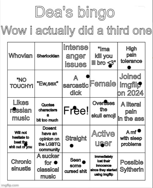 not mid | image tagged in dea's bingo | made w/ Imgflip meme maker