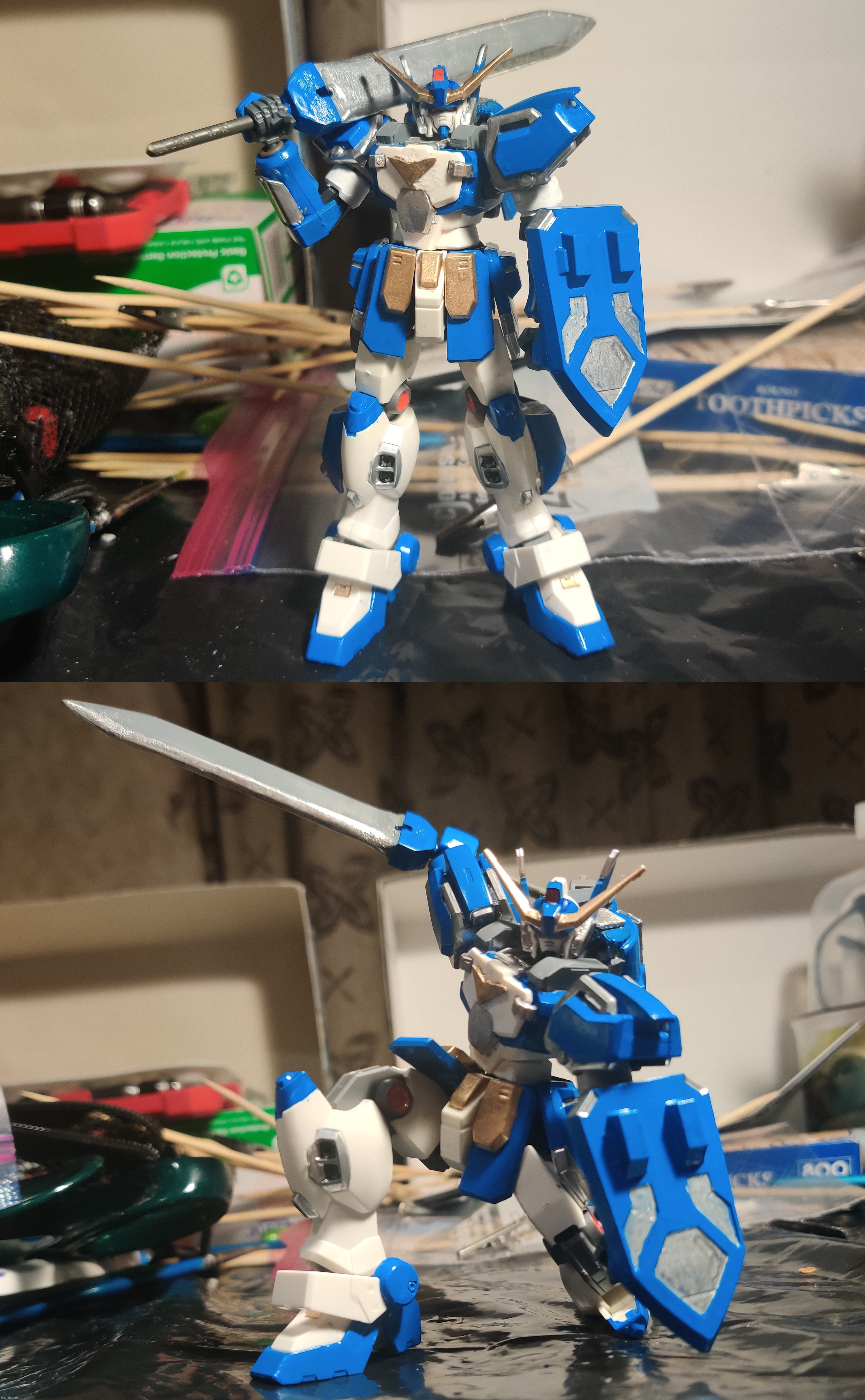 Gundam HeavyBlade is complete! | made w/ Imgflip meme maker