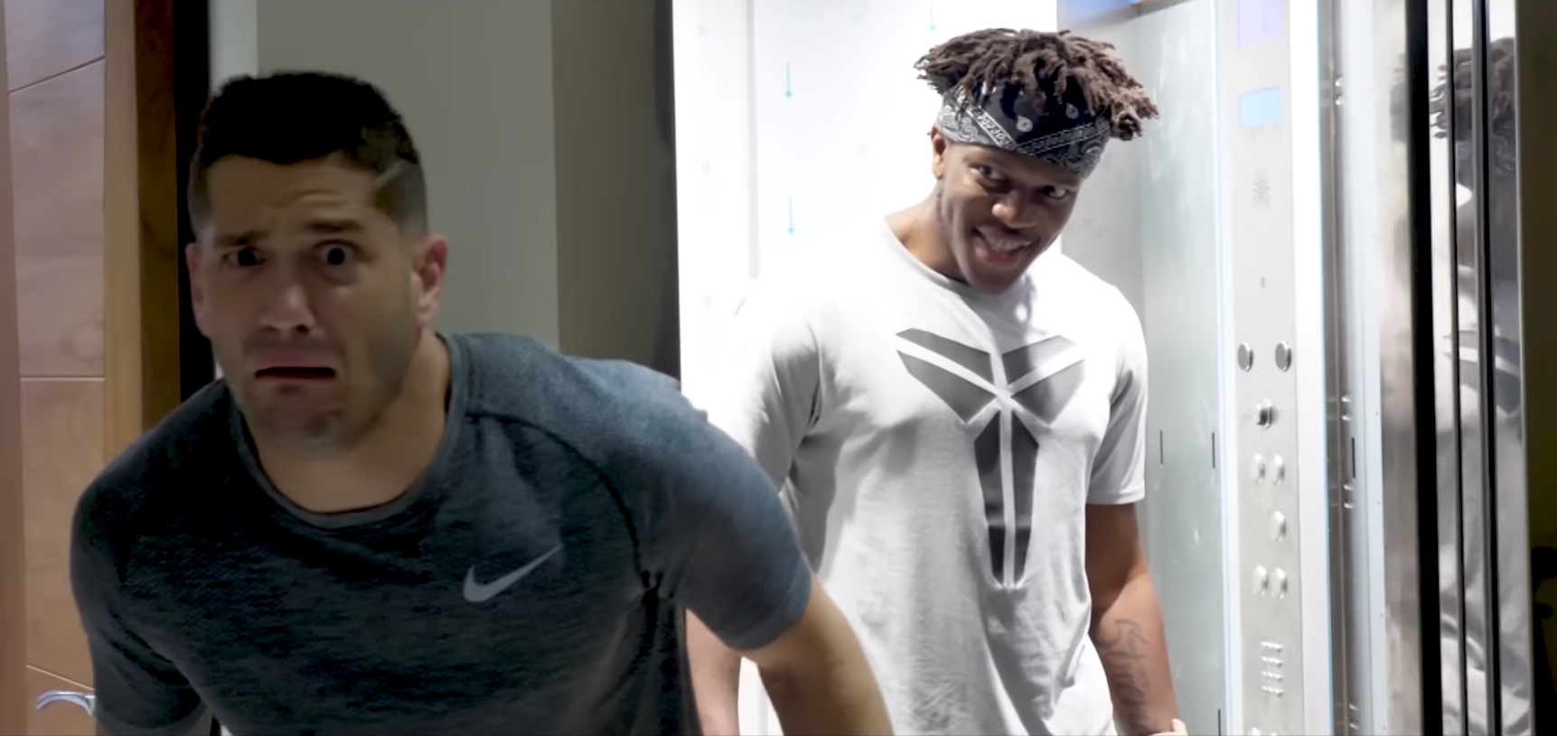 RackaRacka Behind KSI Blank Meme Template