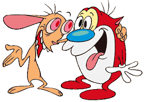 High Quality Ren and Stimpy Blank Meme Template