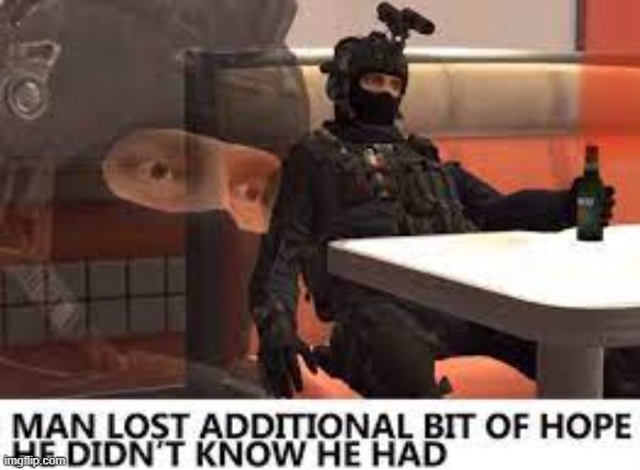 me fr | image tagged in the russian badger lost hope in humanity | made w/ Imgflip meme maker