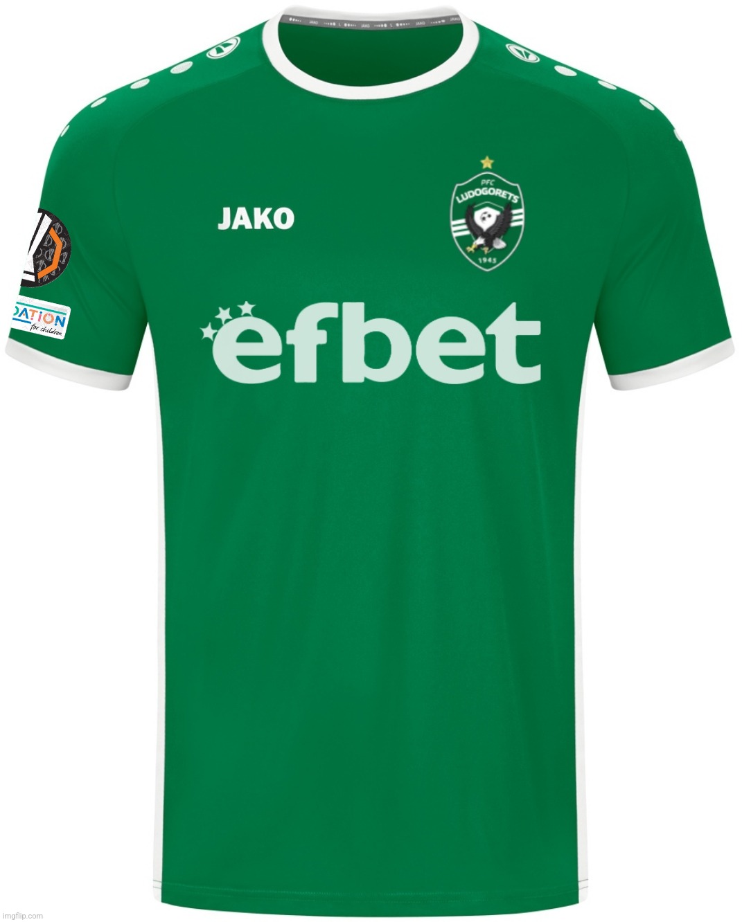 Jako Ludogorets 2024/25 Home Kit | image tagged in ludogorets,bulgaria,t-shirt,soccer,football,jersey | made w/ Imgflip meme maker