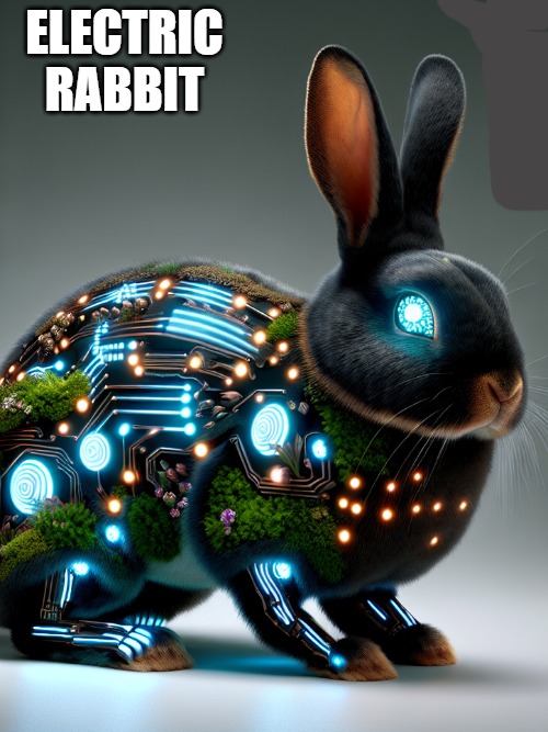 ELECTRIC RABBIT | made w/ Imgflip meme maker
