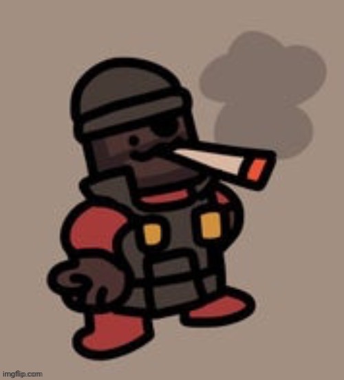 Demoman smoking | image tagged in demoman smoking | made w/ Imgflip meme maker