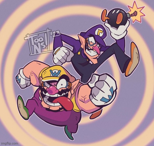 The Wario Bros (Art by datoonie) | made w/ Imgflip meme maker