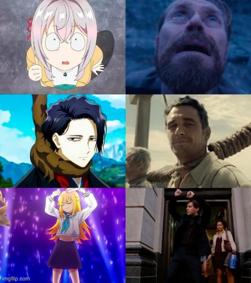 Just some movie references | image tagged in memes,anime,why are you reading this,why are you reading the tags | made w/ Imgflip meme maker