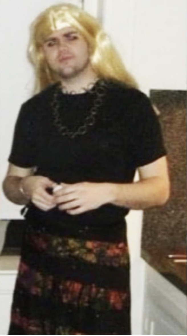 JD Vance in Drag Blank Meme Template