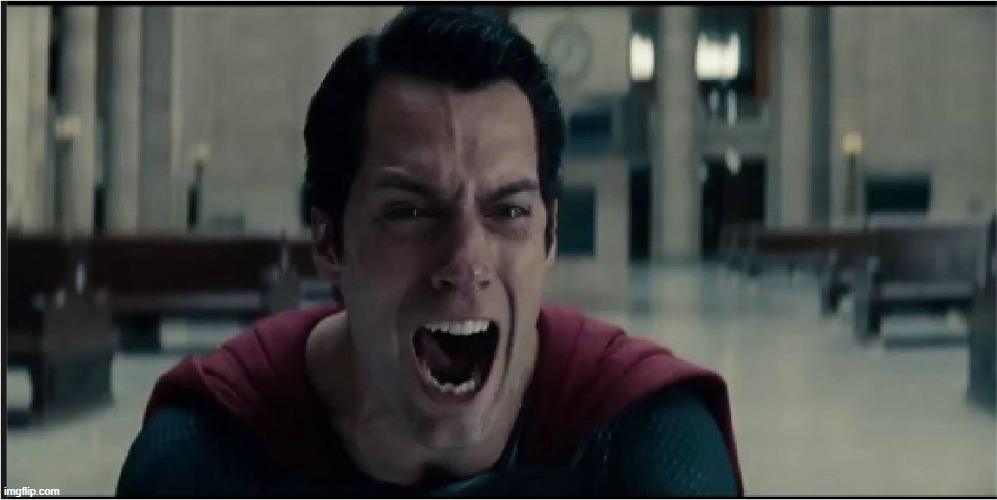 superman crying | image tagged in superman crying | made w/ Imgflip meme maker