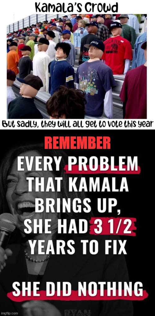 the media is lying to you about Scamala | REMEMBER | image tagged in scamala harris | made w/ Imgflip meme maker