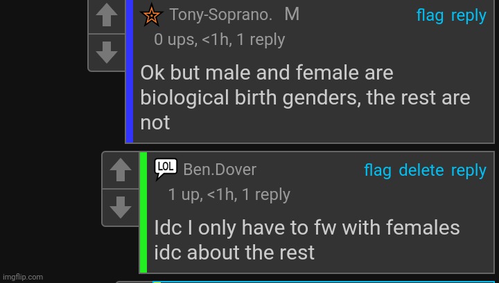 "How bro felt after saying that.....". STFU | made w/ Imgflip meme maker