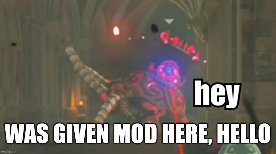 Guardian hey | WAS GIVEN MOD HERE, HELLO | image tagged in guardian hey | made w/ Imgflip meme maker