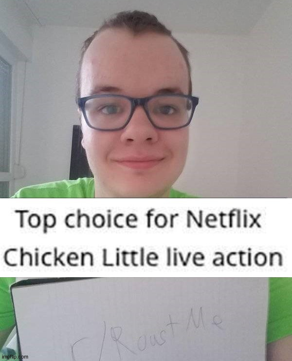 Chicken Little | image tagged in insults | made w/ Imgflip meme maker