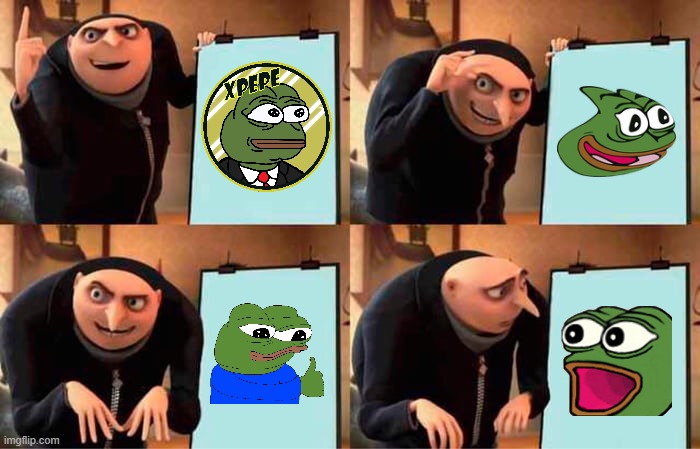 Pepe is da best | image tagged in memes,gru's plan,pepe,pepe the frog | made w/ Imgflip meme maker