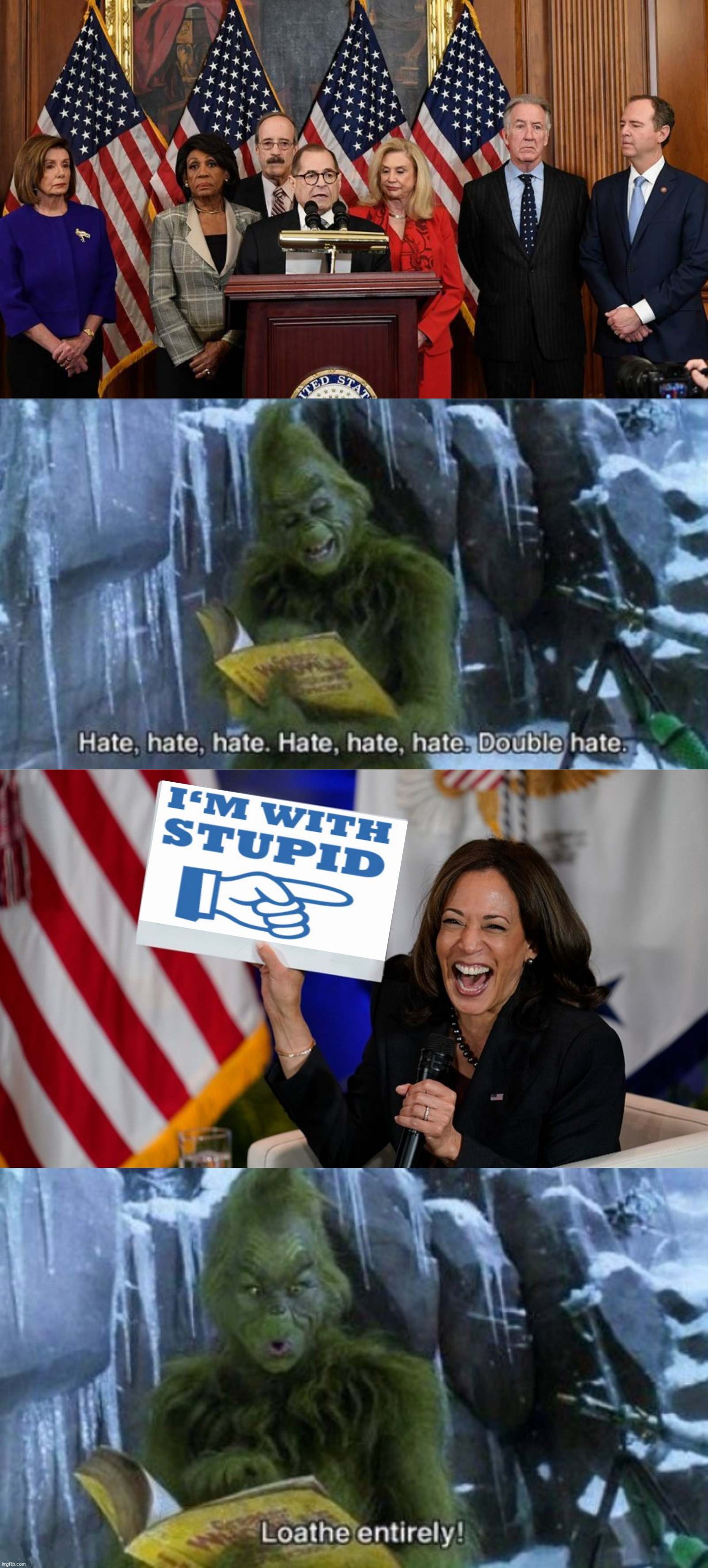 Democrats can do better | image tagged in house democrats,kamala harris holding sign,dumb | made w/ Imgflip meme maker