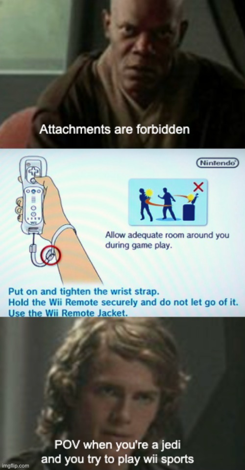 Jedi playing wii sports | image tagged in wii sports,anakin,star wars,memes,funny,jedi | made w/ Imgflip meme maker