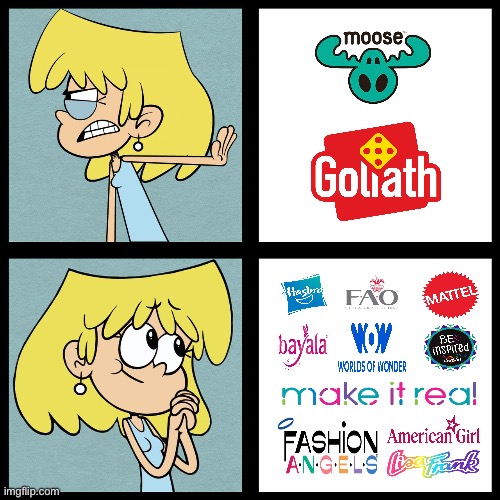 *LLPHFAOSMBWOWBIBCZAMIRFAAGLFOMAGG | image tagged in lori loud,the loud house,nickelodeon,hasbro,mattel,toys | made w/ Imgflip meme maker