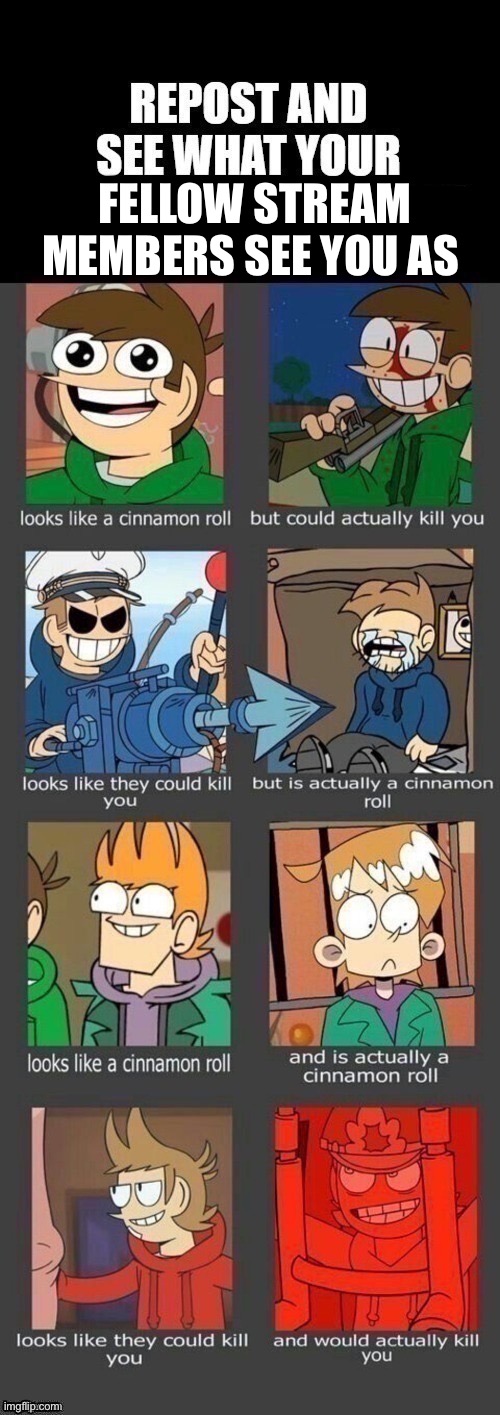 eddsworld | FELLOW STREAM MEMBERS SEE YOU AS | image tagged in eddsworld | made w/ Imgflip meme maker