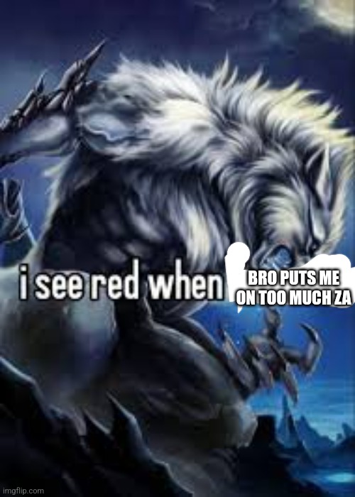 BRO PUTS ME ON TOO MUCH ZA | made w/ Imgflip meme maker