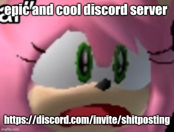 D: | epic and cool discord server; https://discord.com/invite/shitposting | image tagged in d | made w/ Imgflip meme maker