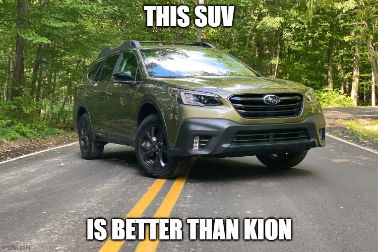 SUV | THIS SUV; IS BETTER THAN KION | image tagged in suv | made w/ Imgflip meme maker