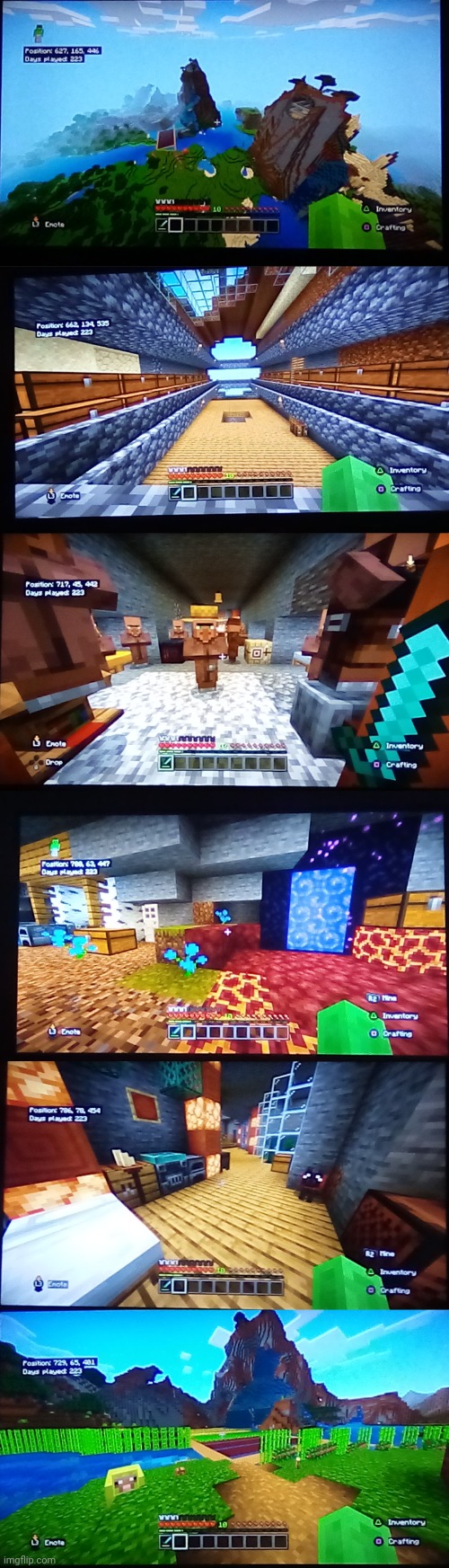 Some images of my Minecraft world! :3 | image tagged in minecraft | made w/ Imgflip meme maker