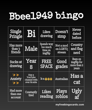 High Quality Bbee1949 bingo Blank Meme Template