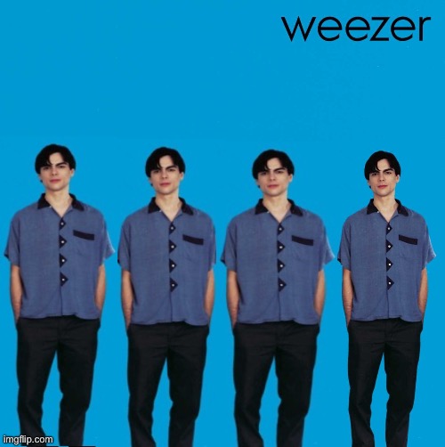 Self-Insert Weezer | image tagged in self-insert weezer | made w/ Imgflip meme maker