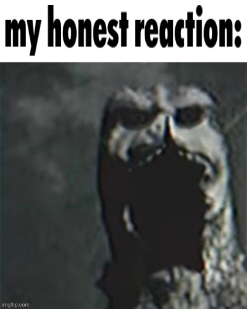 My honest reaction analog horror Godzilla Blank Meme Template