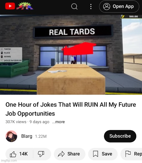 Average Blarg title | made w/ Imgflip meme maker