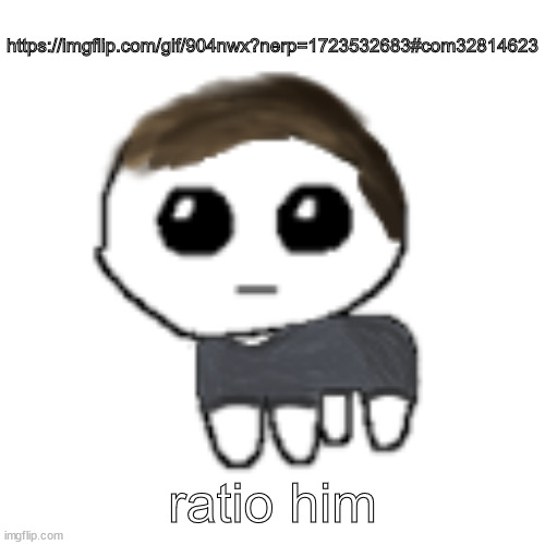 linus yippe | https://imgflip.com/gif/904nwx?nerp=1723532683#com32814623; ratio him | image tagged in linus yippe | made w/ Imgflip meme maker