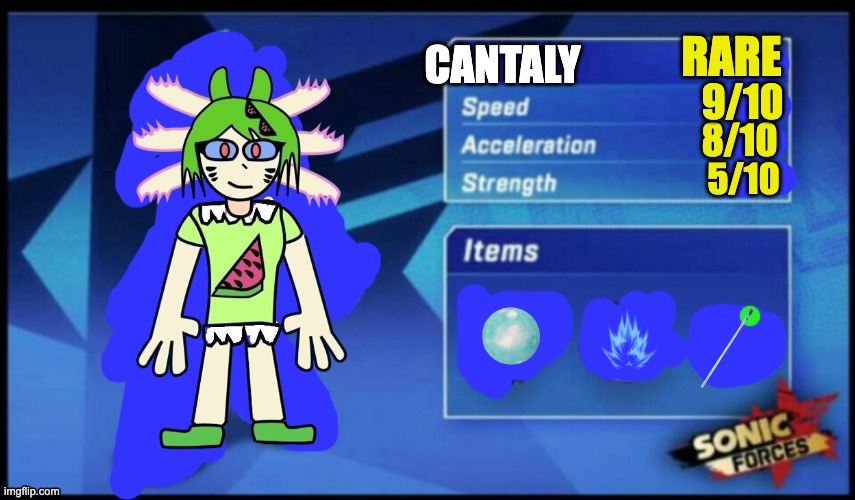[UPDATED] Sonic Forces Meme Battle | RARE; CANTALY; 9/10; 8/10; 5/10 | image tagged in updated sonic forces meme battle | made w/ Imgflip meme maker