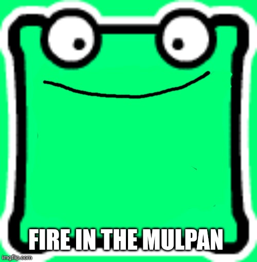 mulplan meme | FIRE IN THE MULPAN | image tagged in mulplan meme | made w/ Imgflip meme maker