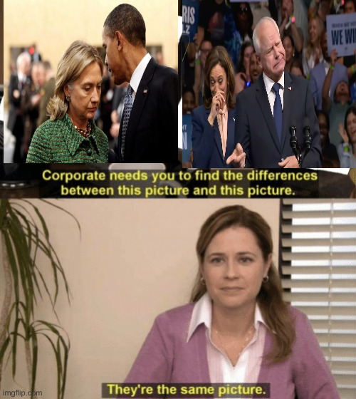 The Real Squad | image tagged in corporate needs you to find the differences,political meme,politics,obama,hillary,kamala harris | made w/ Imgflip meme maker