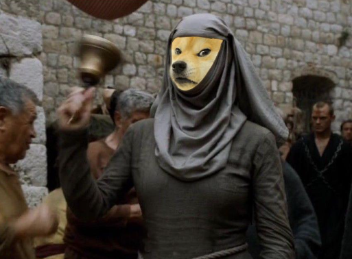 Doge knight Blank Meme Template