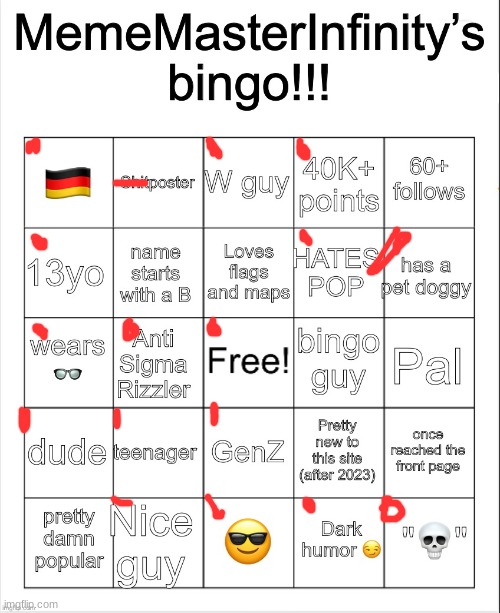 hm | image tagged in theyakkomeme s bingo | made w/ Imgflip meme maker