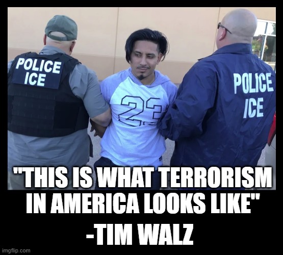 Tim Walz on Terrorism in America | "THIS IS WHAT TERRORISM IN AMERICA LOOKS LIKE"; -TIM WALZ | made w/ Imgflip meme maker