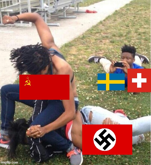 History memes part idk | image tagged in guy recording a fight | made w/ Imgflip meme maker